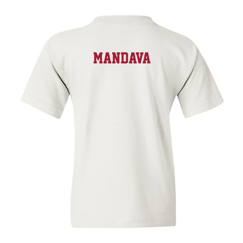 Stanford - NCAA Men's Gymnastics : Kiran Mandava - Youth T-Shirt-1