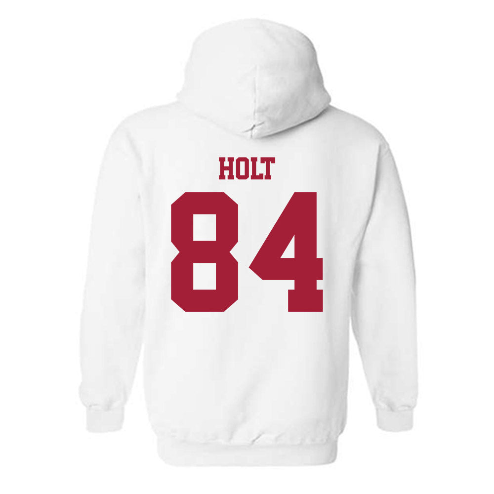 Stanford - NCAA Football : Ethan Holt - Classic Shersey Hooded Sweatshirt-1