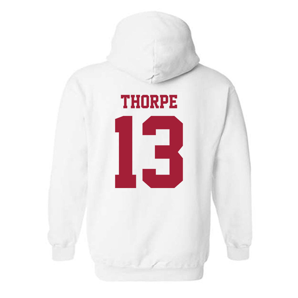 Stanford - NCAA Football : Liam Thorpe - Hooded Sweatshirt-1