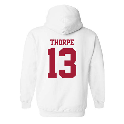 Stanford - NCAA Football : Liam Thorpe - Hooded Sweatshirt-1