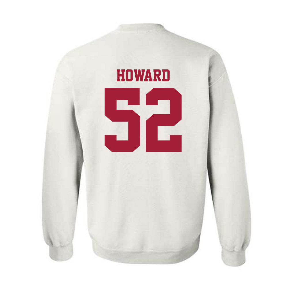 Stanford - NCAA Football : Sarrel Howard - Classic Shersey Crewneck Sweatshirt-1