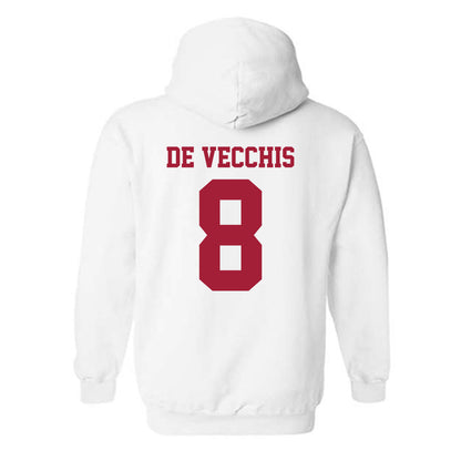 Stanford - NCAA Men's Water Polo : Simone De Vecchis - Hooded Sweatshirt-1