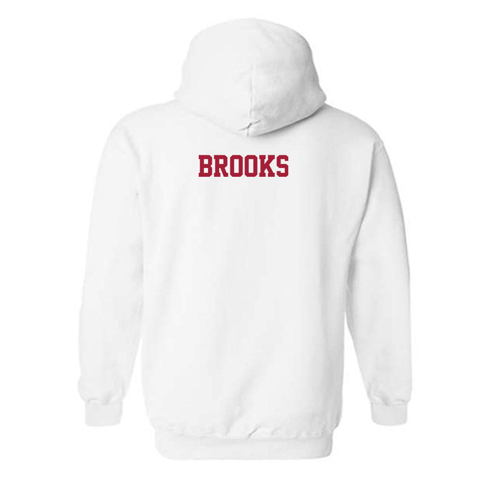 Stanford - NCAA Men's Track & Field : Brandon Brooks - Classic Shersey Hooded Sweatshirt-1