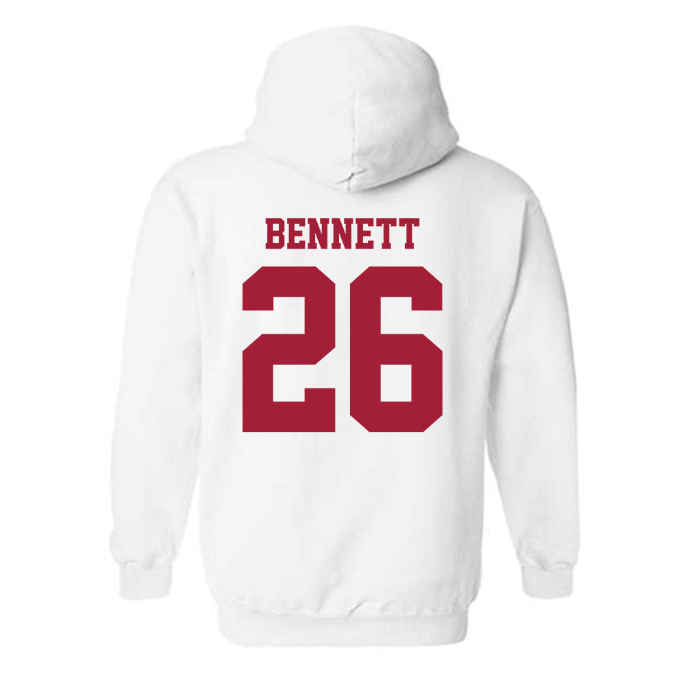 Stanford - NCAA Men's Soccer : Brad Bennett - Hooded Sweatshirt-1
