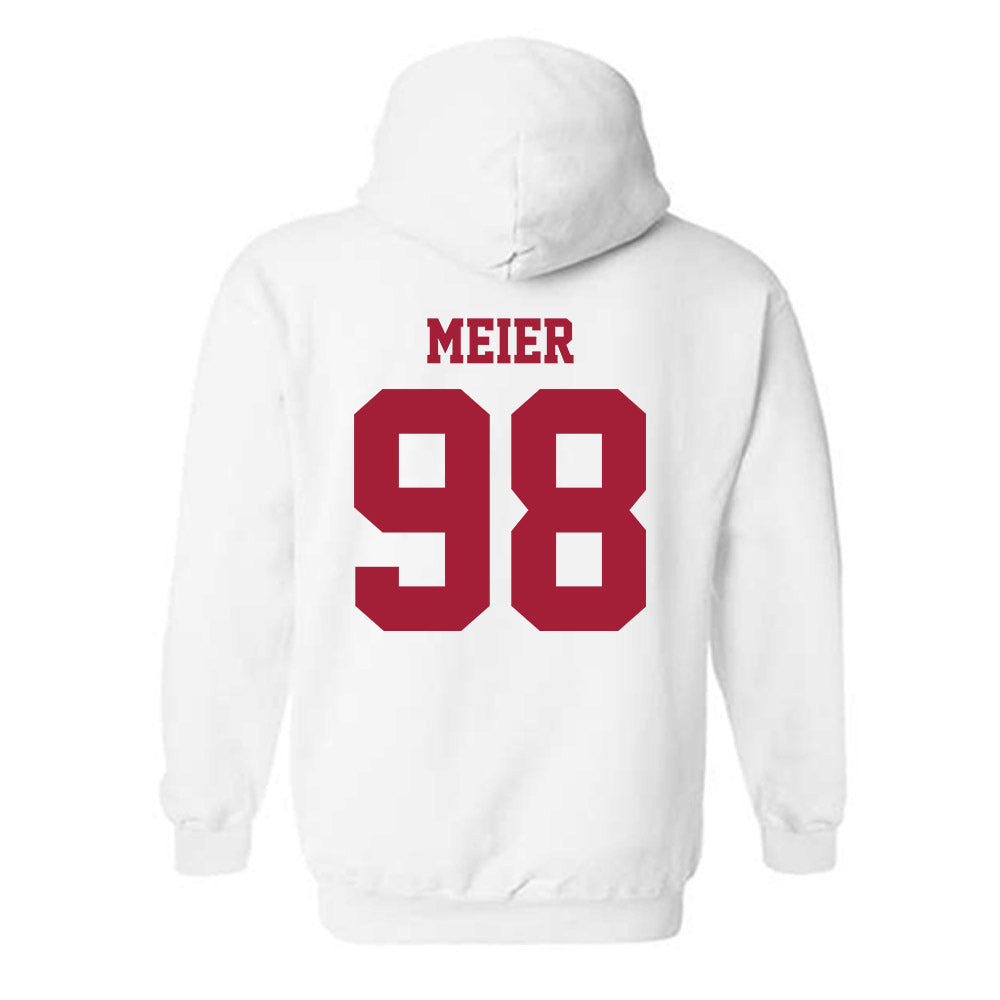 Stanford - NCAA Football : Max Meier - Classic Shersey Hooded Sweatshirt-1