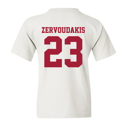 Stanford - NCAA Men's Water Polo : Orestis Zervoudakis - Youth T-Shirt-1