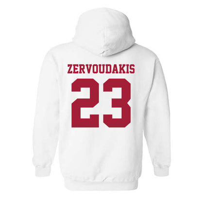 Stanford - NCAA Men's Water Polo : Orestis Zervoudakis - Hooded Sweatshirt-1