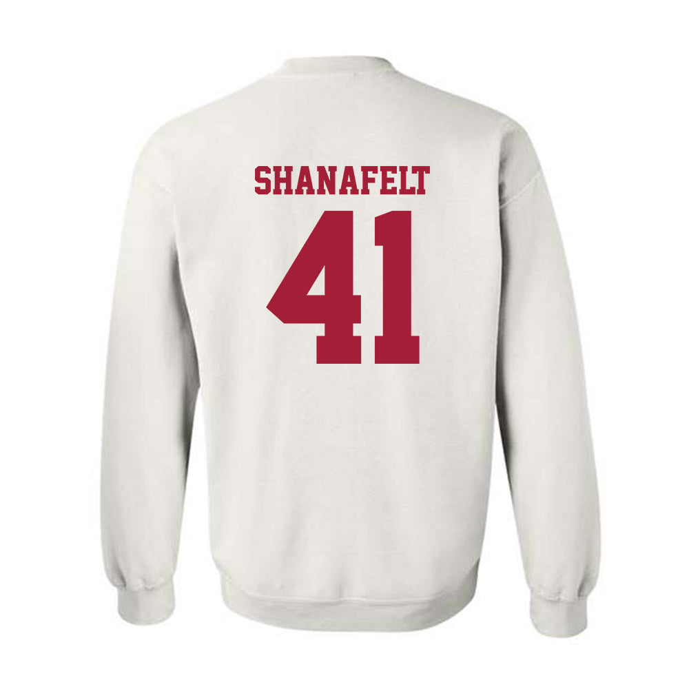 Stanford - NCAA Football : Lucas Shanafelt - Classic Shersey Crewneck Sweatshirt-1