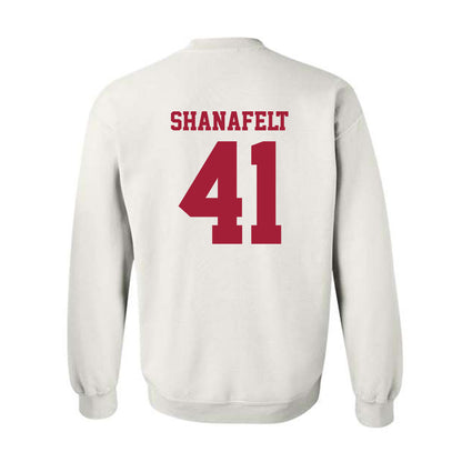 Stanford - NCAA Football : Lucas Shanafelt - Classic Shersey Crewneck Sweatshirt-1