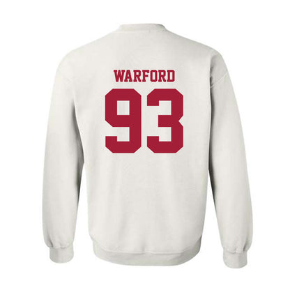 Stanford - NCAA Football : Peyton Warford - Crewneck Sweatshirt-1