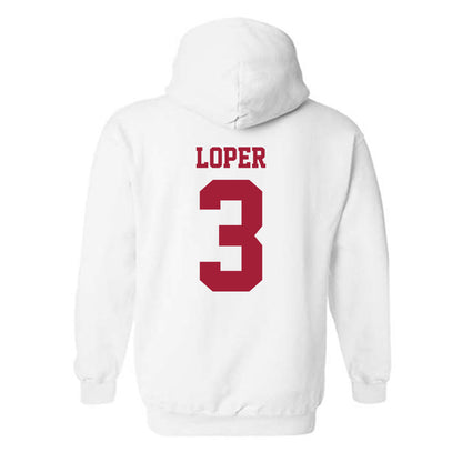 Stanford - NCAA Men's Volleyball : Jack Loper - Classic Shersey Hooded Sweatshirt-1