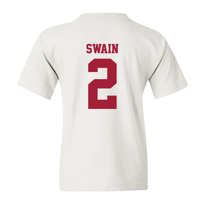 Stanford - NCAA Women's Basketball : Hailee Swain - Youth T-Shirt-1