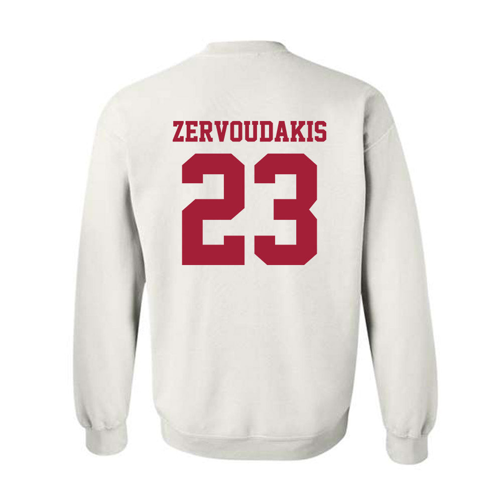 Stanford - NCAA Men's Water Polo : Orestis Zervoudakis - Crewneck Sweatshirt-1