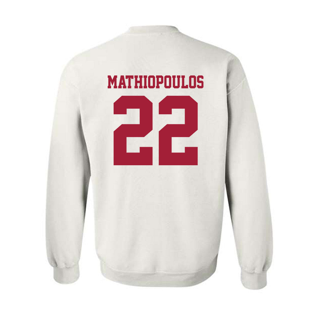 Stanford - NCAA Men's Water Polo : Konstantinos Mathiopoulos - Crewneck Sweatshirt-1