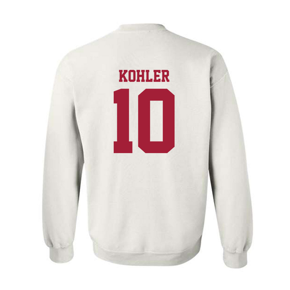 Stanford - NCAA Women's Soccer : Charlotte Kohler - Classic Shersey Crewneck Sweatshirt-1