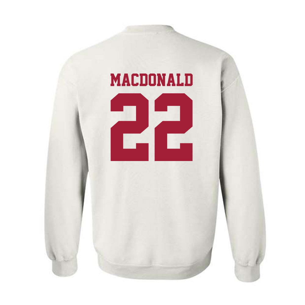 Stanford - NCAA Baseball : Cort MacDonald - Crewneck Sweatshirt-1