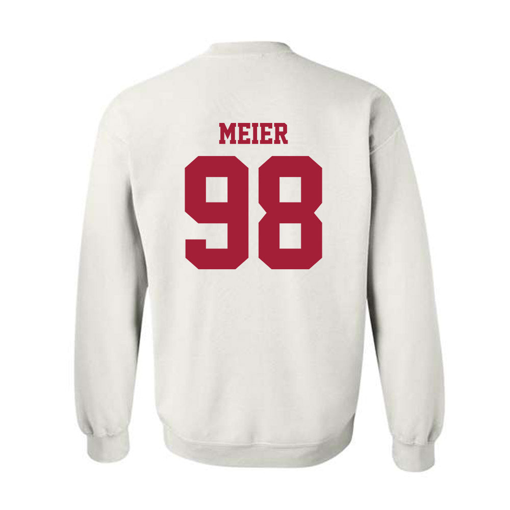 Stanford - NCAA Football : Max Meier - Classic Shersey Crewneck Sweatshirt-1