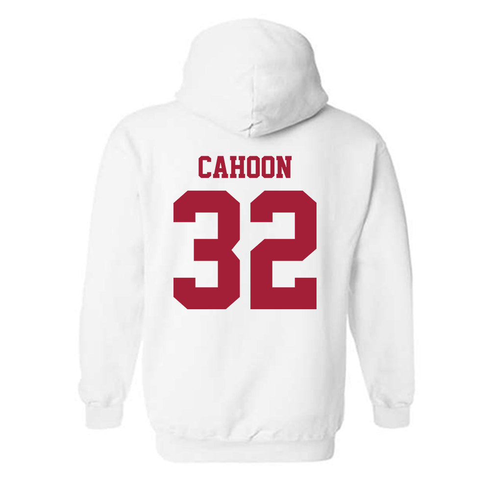 Stanford - NCAA Football : Chase Cahoon - Classic Shersey Hooded Sweatshirt-1