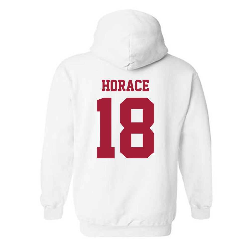 Stanford - NCAA Football : Langdon Horace - Classic Shersey Hooded Sweatshirt-1