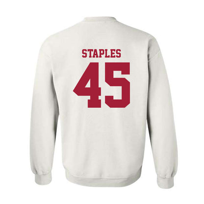 Stanford - NCAA Football : Omar Staples - Classic Shersey Crewneck Sweatshirt-1