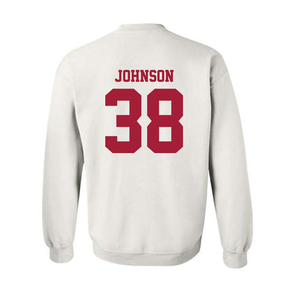 Stanford - NCAA Football : Zach Johnson - Crewneck Sweatshirt-1