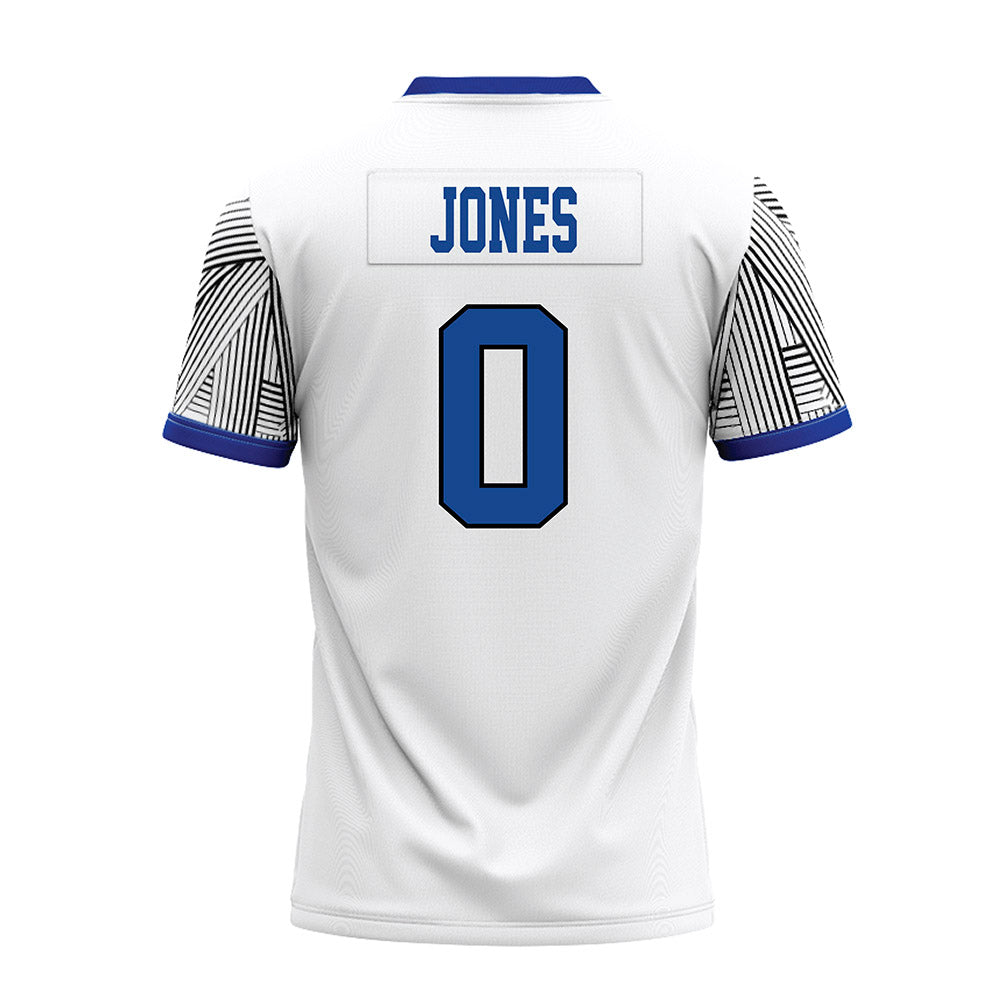 CNU - NCAA Football : Rico Jones - White Premium Football Jersey-1