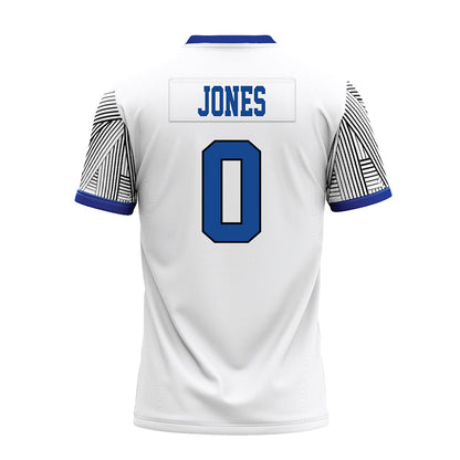 CNU - NCAA Football : Rico Jones - White Premium Football Jersey-1