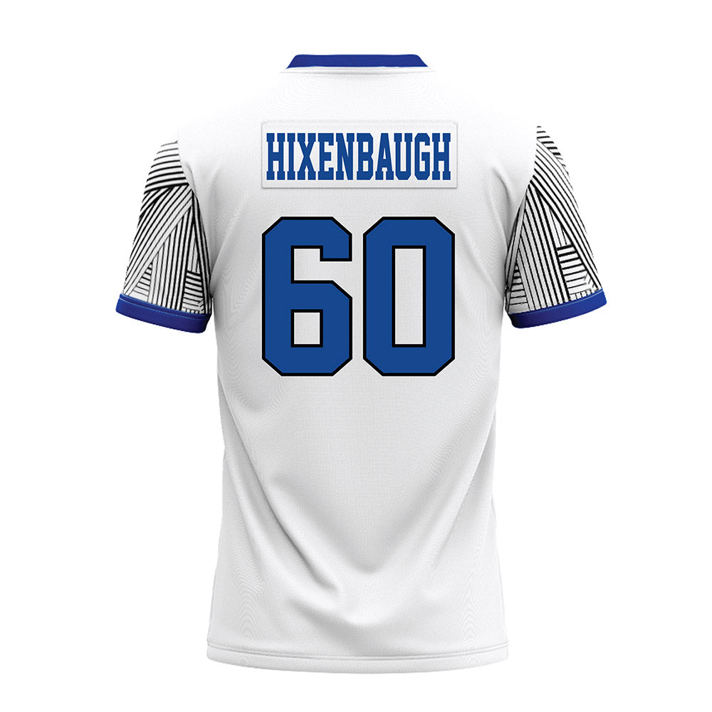 CNU - NCAA Football : Kole Hixenbaugh - White Premium Football Jersey-1