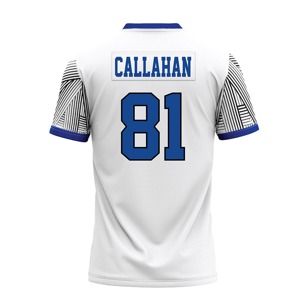 CNU - NCAA Football : Jordan Callahan - White Premium Football Jersey-1