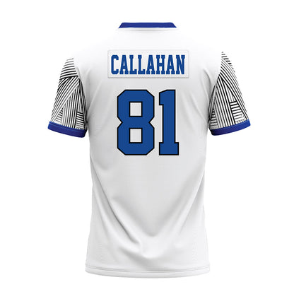 CNU - NCAA Football : Jordan Callahan - White Premium Football Jersey-1