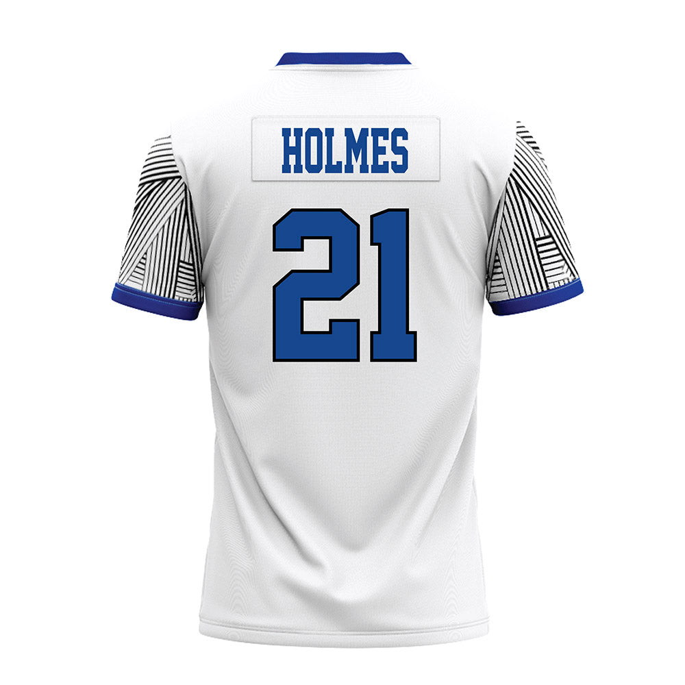 CNU - NCAA Football : Jaden Holmes - White Premium Football Jersey-1
