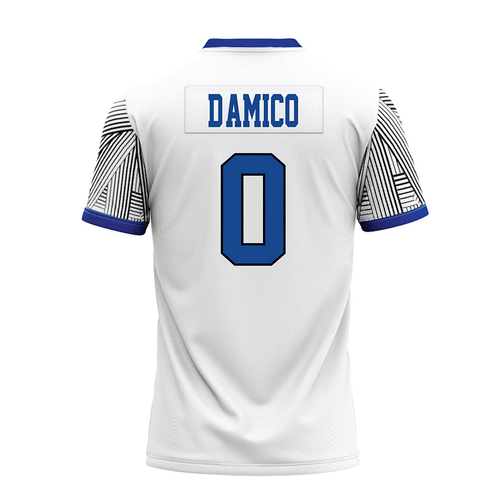 CNU - NCAA Football : Frankie D'AMICO - White Premium Football Jersey-1