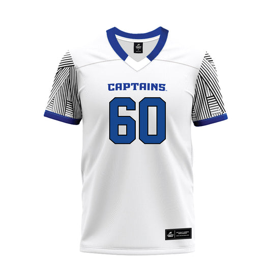 CNU - NCAA Football : Kole Hixenbaugh - White Premium Football Jersey-0