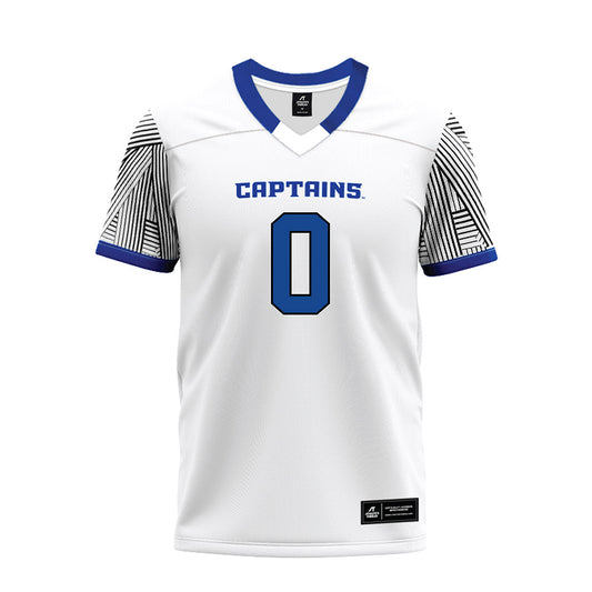 CNU - NCAA Football : Thomas Phillips - White Premium Football Jersey-0