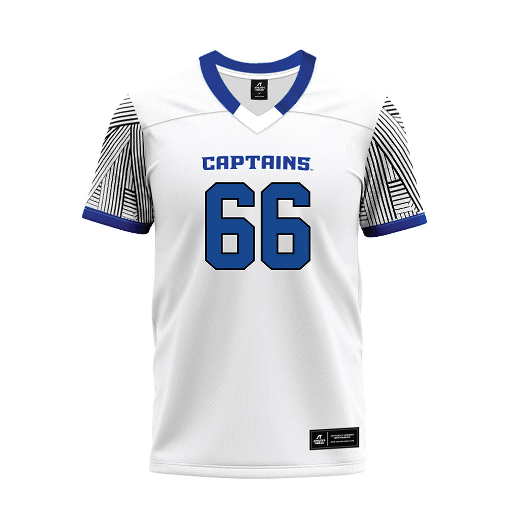 CNU - NCAA Football : Jerel Butler - White Premium Football Jersey-0