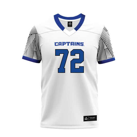 CNU - NCAA Football : Evan Nixon - White Premium Football Jersey-0