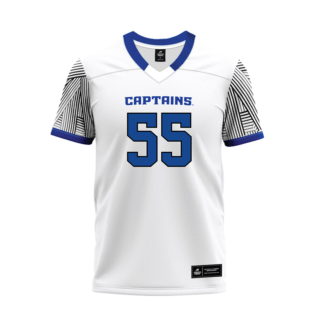 CNU - NCAA Football : Daniel McGrath - White Premium Football Jersey-0