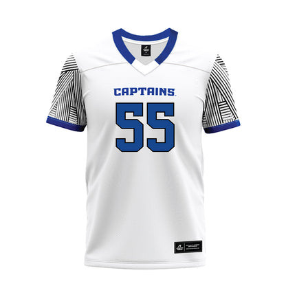 CNU - NCAA Football : Daniel McGrath - White Premium Football Jersey-0