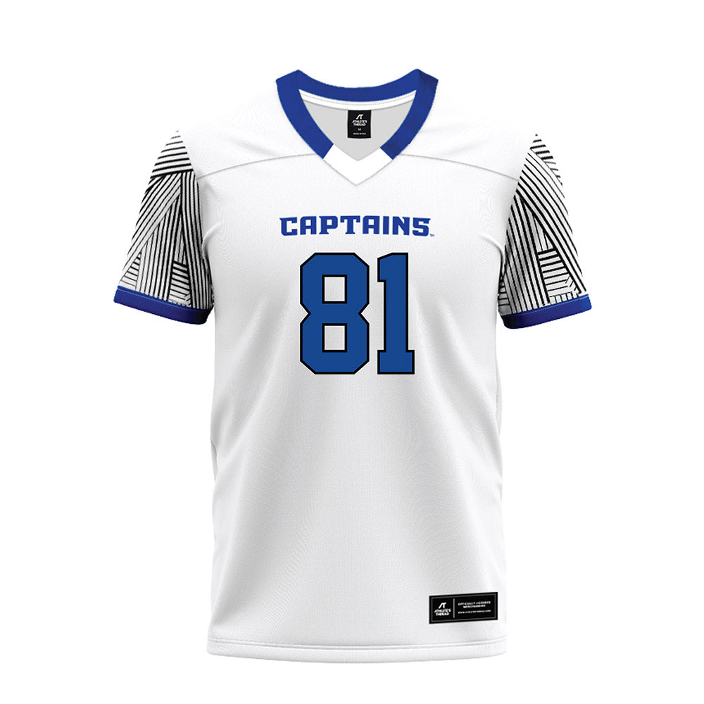 CNU - NCAA Football : Jordan Callahan - White Premium Football Jersey-0