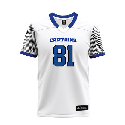 CNU - NCAA Football : Jordan Callahan - White Premium Football Jersey-0
