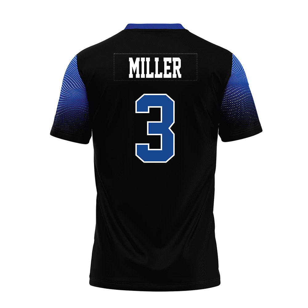 CNU - NCAA Football : Jayden Miller - Black Premium Football Jersey-1