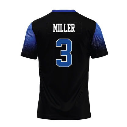 CNU - NCAA Football : Jayden Miller - Black Premium Football Jersey-1