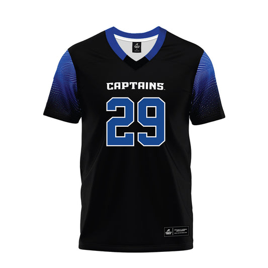 CNU - NCAA Football : Chase Langpaul - Black Premium Football Jersey-0