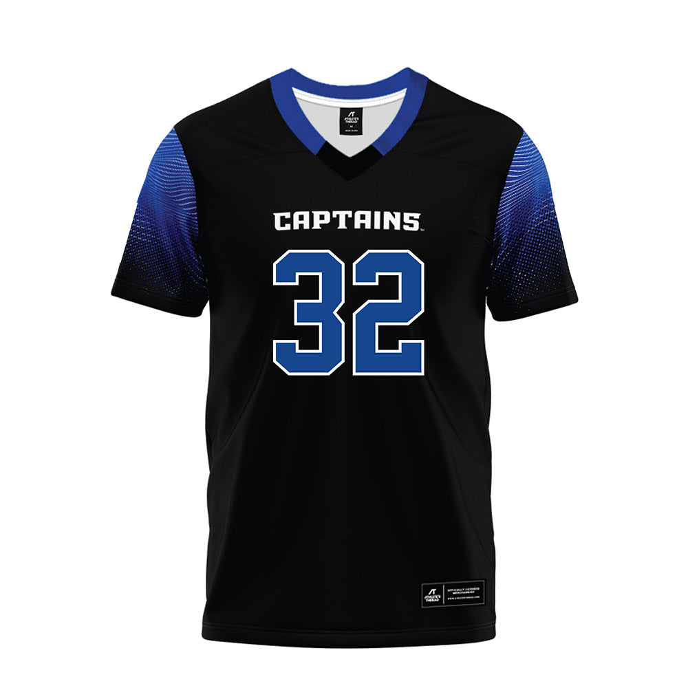 CNU - NCAA Football : Jordan Cokley - Black Premium Football Jersey-0