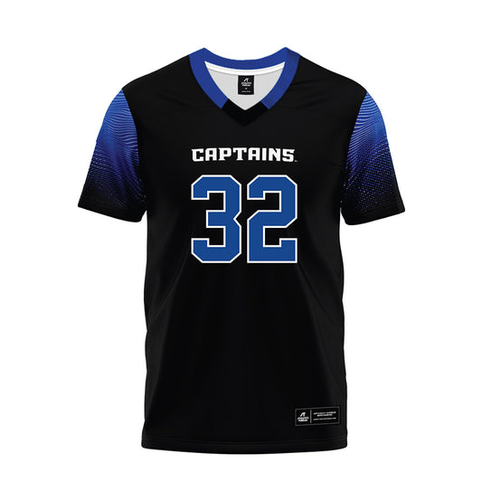 CNU - NCAA Football : Jordan Cokley - Black Premium Football Jersey-0