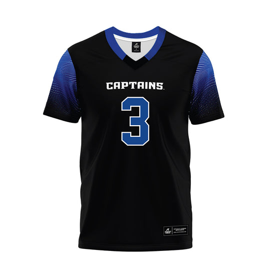 CNU - NCAA Football : Jayden Miller - Black Premium Football Jersey-0