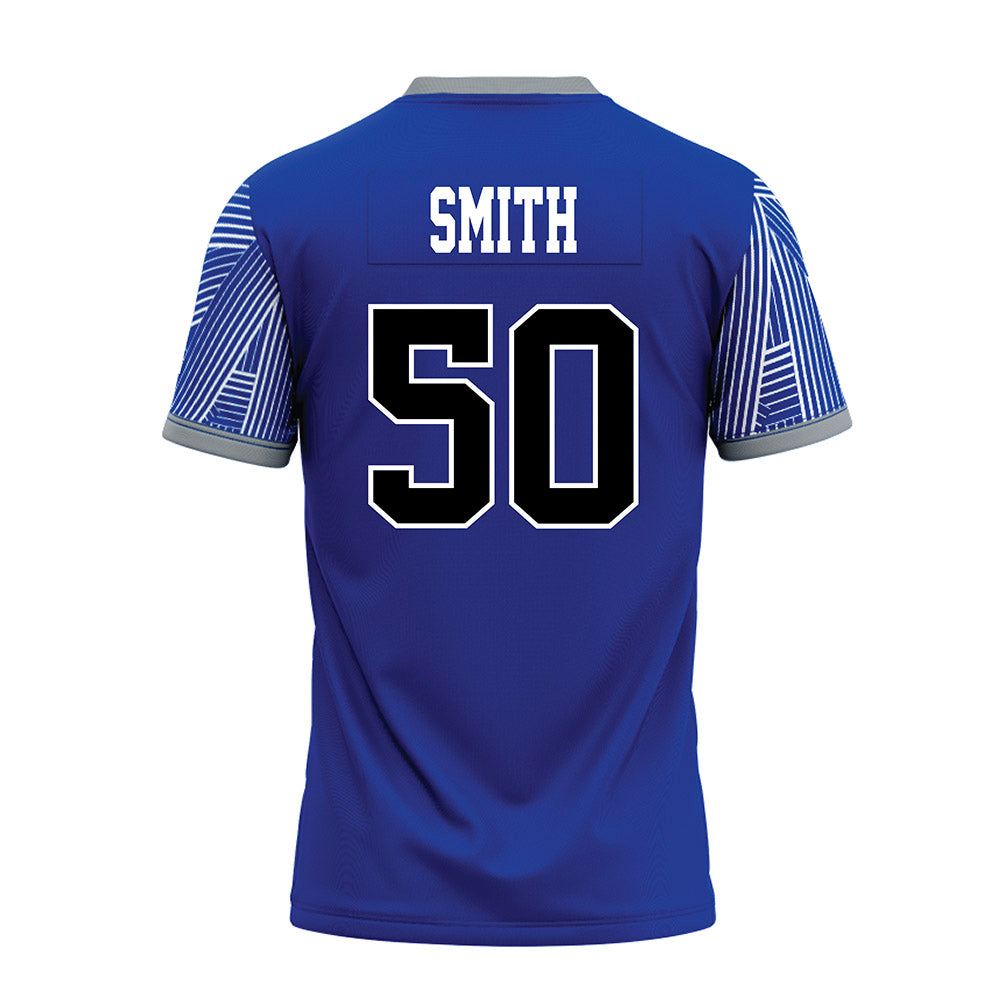 CNU - NCAA Football : Bryson Smith - Blue Premium Football Jersey-1