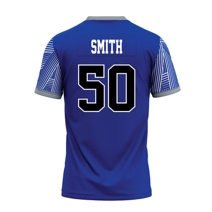 CNU - NCAA Football : Bryson Smith - Blue Premium Football Jersey-1