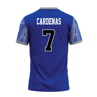 CNU - NCAA Football : Noah Cardenas - Blue Premium Football Jersey-1