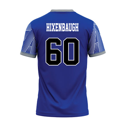 CNU - NCAA Football : Kole Hixenbaugh - Blue Premium Football Jersey-1
